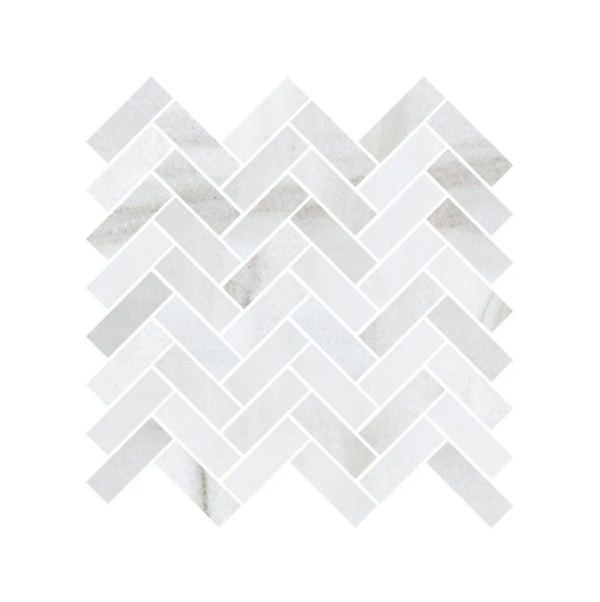 Macael White Herringbone