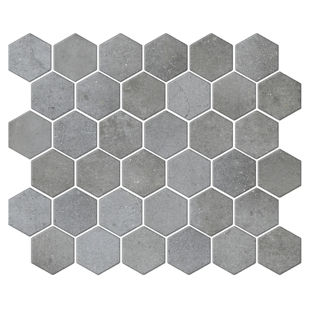 Pewter 2″ Hexagon