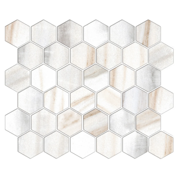 Venetian Gray 2″ Hexagon