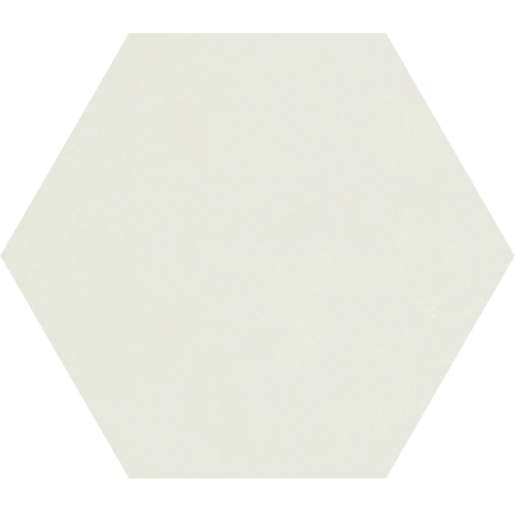 White 9×10 Hexagon