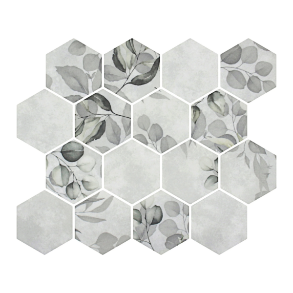 Calla 3″ Hexagon Mosaic