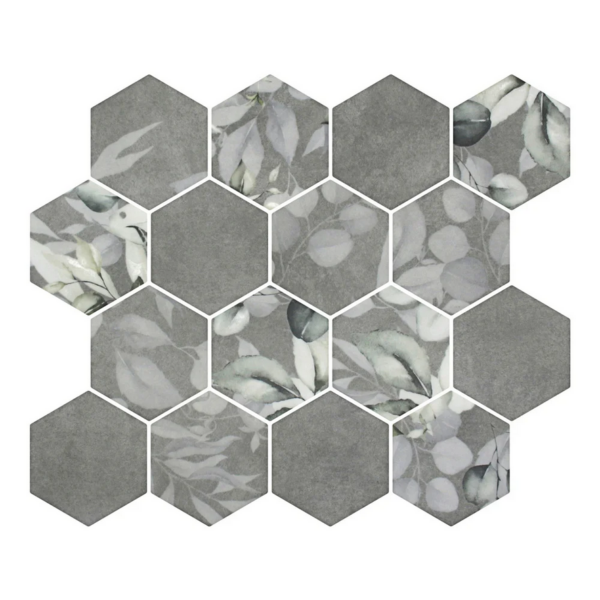 Daphne 3″ Hexagon Mosaic